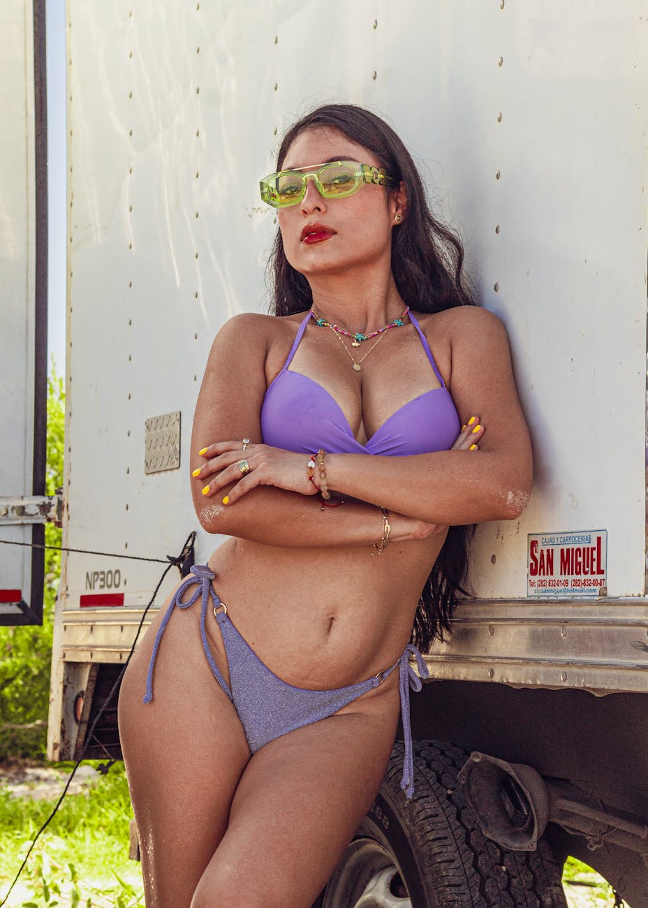 Bikini model
